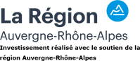 Investissement réalisé avec le soutien de la région Auvergne-Rhône-Alpes